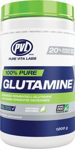 100% Pure Glutamine by PVL Pure Vita Labs