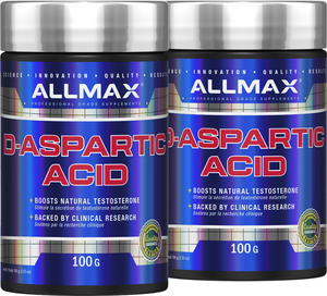 Allmax D-Aspartic Acid (100 grams) x 2