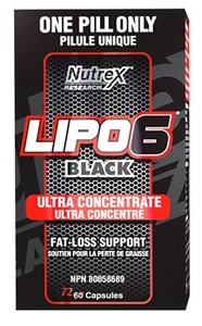 Lipo-6 Black Ultra Concentrate by Nutrex