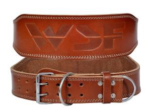 G2 Leather Lifting and Dipping Belt by WSF