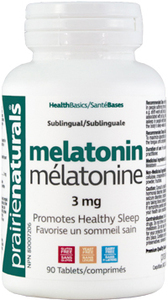 Melatonin 3mg by Prairie Naturals