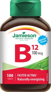 Vitamin B12 100mcg by Jamieson