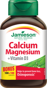 Calcium Magnesium + D3 by Jamieson