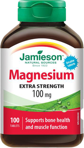 Magnesium 100mg Extra Strength by Jamieson