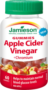 Apple Cider Vinegar + Chromium Gummies by Jamieson