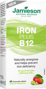 Iron + Vitamin B12 by Jamieson