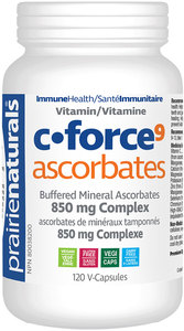 Vitamin C-Force Ascorbates by Prairie Naturals