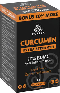 Curcumin Extra Strength Bonus Size by Purica