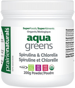 Organic Aqua Greens by Prairie Naturals