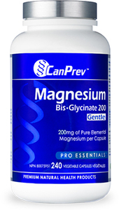 Magnesium Bisglycinate 200 Gentle by CanPrev